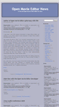 Mobile Screenshot of news.openmovieeditor.org